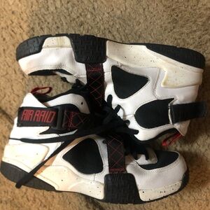 Nike Black and White Retro Sneakers